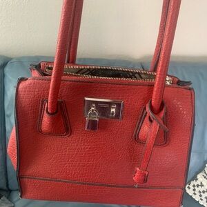Beautiful London Fog Red Purse